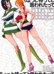 Uma brincadeira futanari com nami e robin