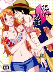 O amor de luffy e nami
