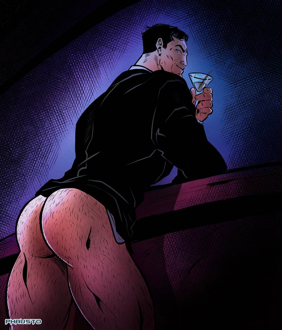 Batman comendo Superman - Hentai Gay, HQs e Quadrinhos Eroticos - Foto 38